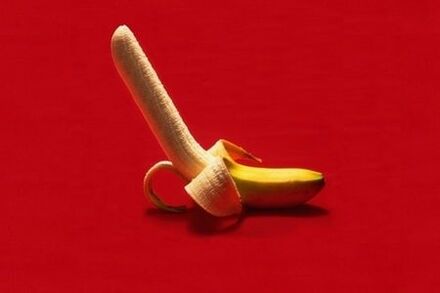 banana symbolizes penis enlarged through exercise